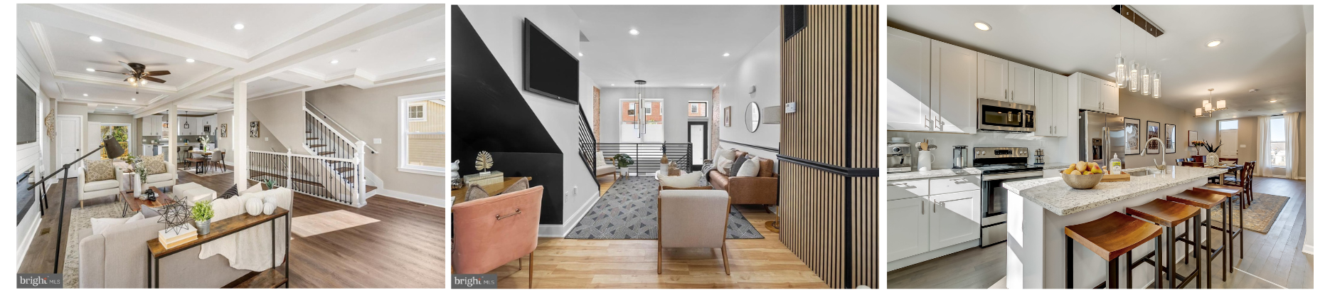 6105 Marietta Avenue, 2025 E. Preston Street, 1400 block of N. Bethel Street