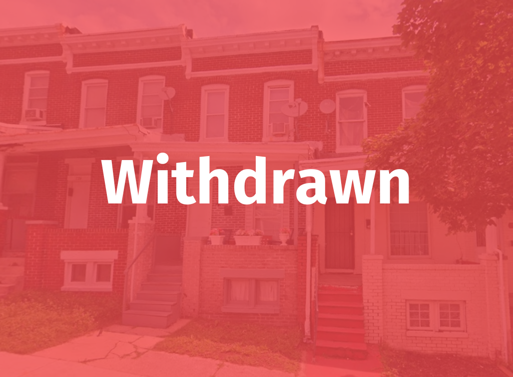 728 Bartlett Avenue - WITHDRAWN