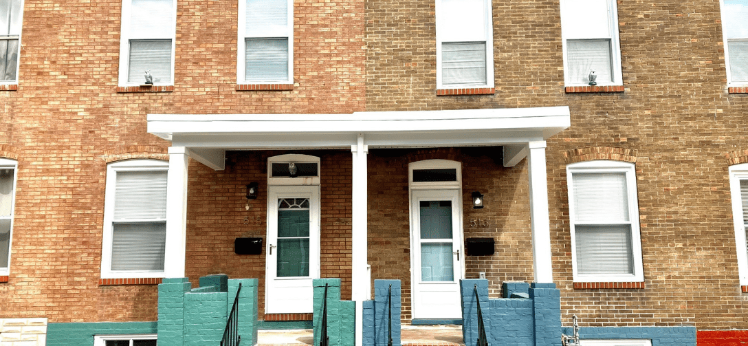 513 and 515 N. East Avenue after renovation